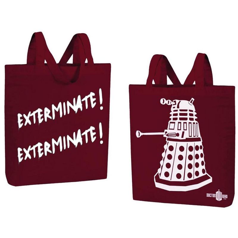 Se7en20 Doctor Who Dalek "Exterminate! Exterminate!" Large Tote Bag