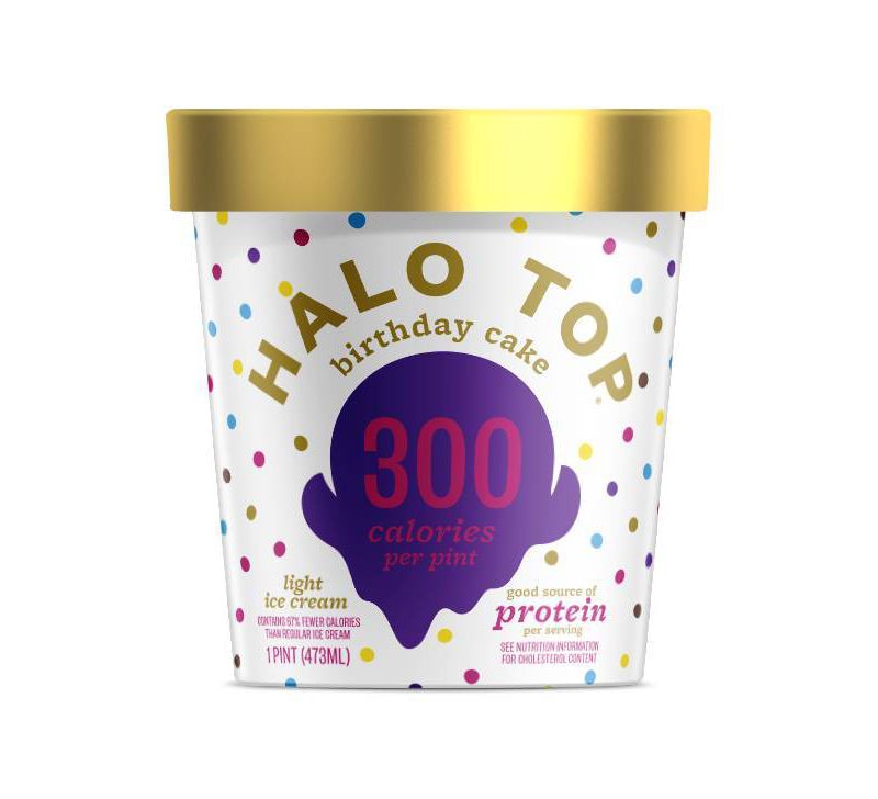 Halo Top Birthday Cake Ice Cream - 16oz