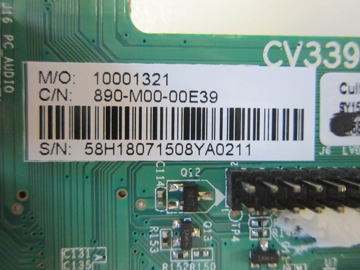 Element ELEFT556 Main Board (SY15241-7) 58H1807 -