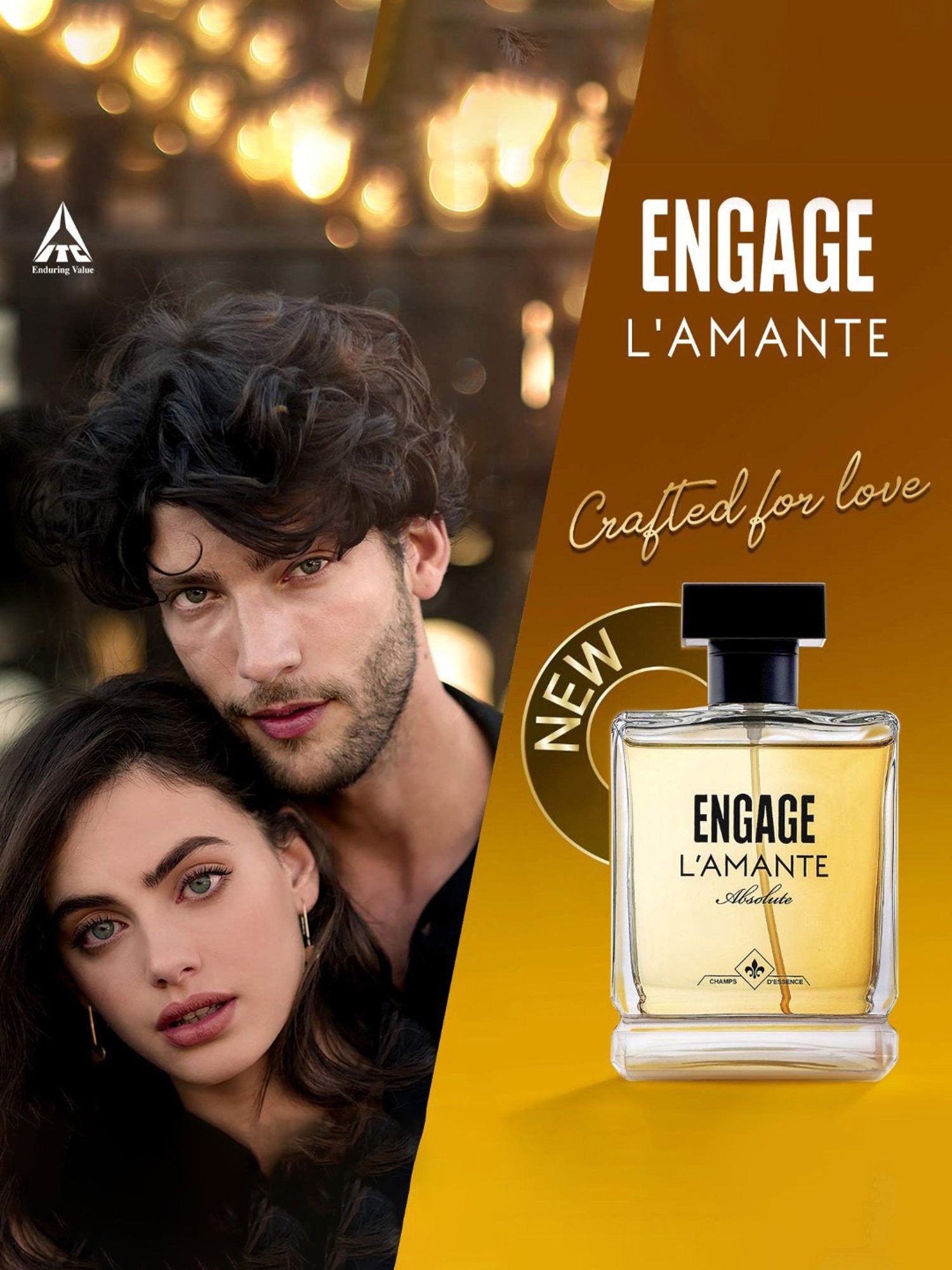 Engage L'amante Absolute Eau De Parfum for Men - 100 ml