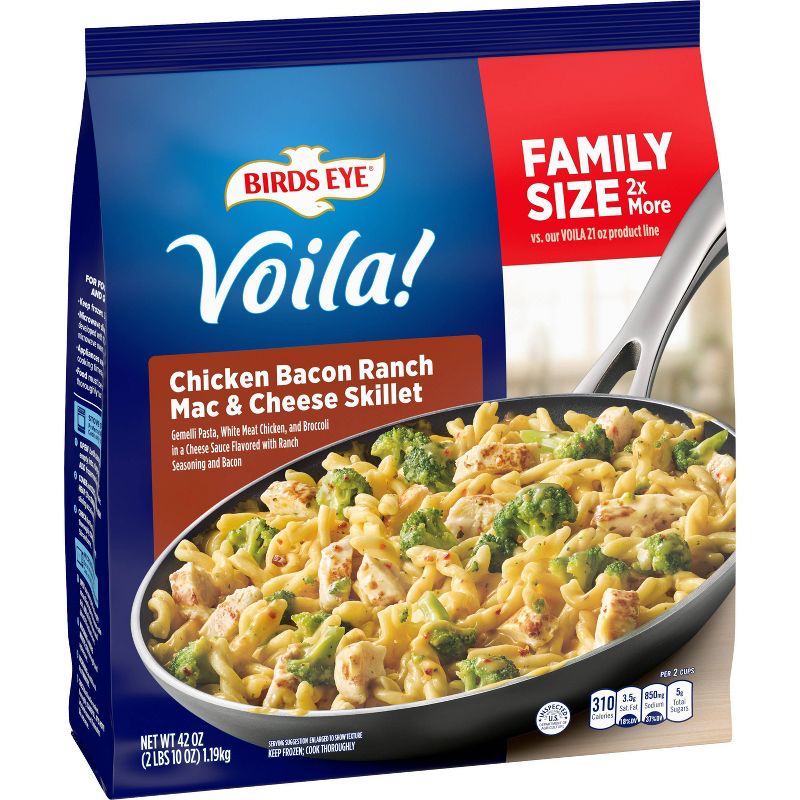 Birds Eye Voila! Frozen Chicken Bacon Ranch Mac & Cheese - 42oz
