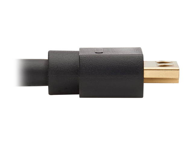 Tripp Lite P582-020-4K6AE 20 ft. DisplayPort 1.2a to HDMI 2.0 Active Adapter Cable (M/M) - Grip HDMI Plug, 4K @ 60 Hz, 20 ft., Black