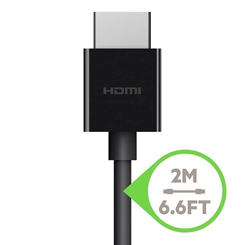 Ultra HD High Speed HDMI 21 Cable Optimal Viewing for Apple TV and Apple TV 4K Dolby Vision HDR 2 M6ft Black