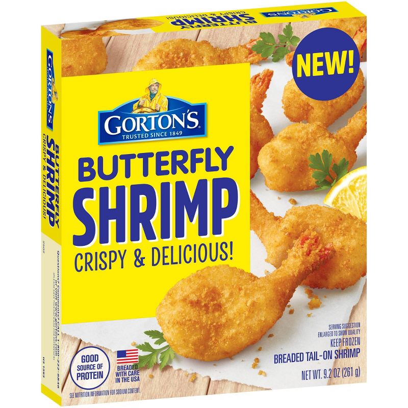 Gorton's Breaded Butterfly Shrimp - Frozen - 9.2oz
