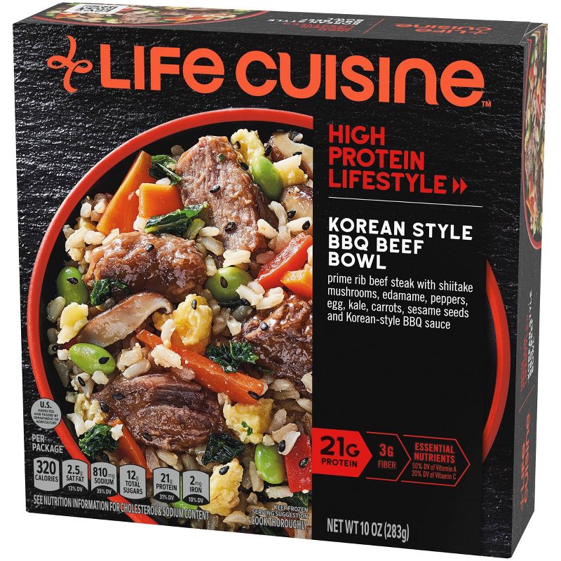 Life Cuisine Korean-Style BBQ Beef Bowl - 10oz