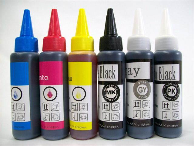 [INK Refill Bottle SET &ndash; 600ml] for HP 72 HP72 Designjet T610 T620 T790 T770 T1100 T1100ps T1100 T1120 T1120 SD T1120ps T1200 T1300 T2300