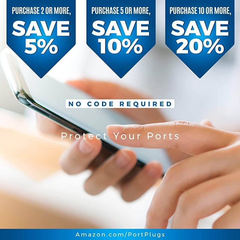 USB C Dust Plug Set 17 Piece Compatible with MacBook 11 13 16 Air Pro Any USBC Android Phone Protects Charging Aux and Headphone Ports Black