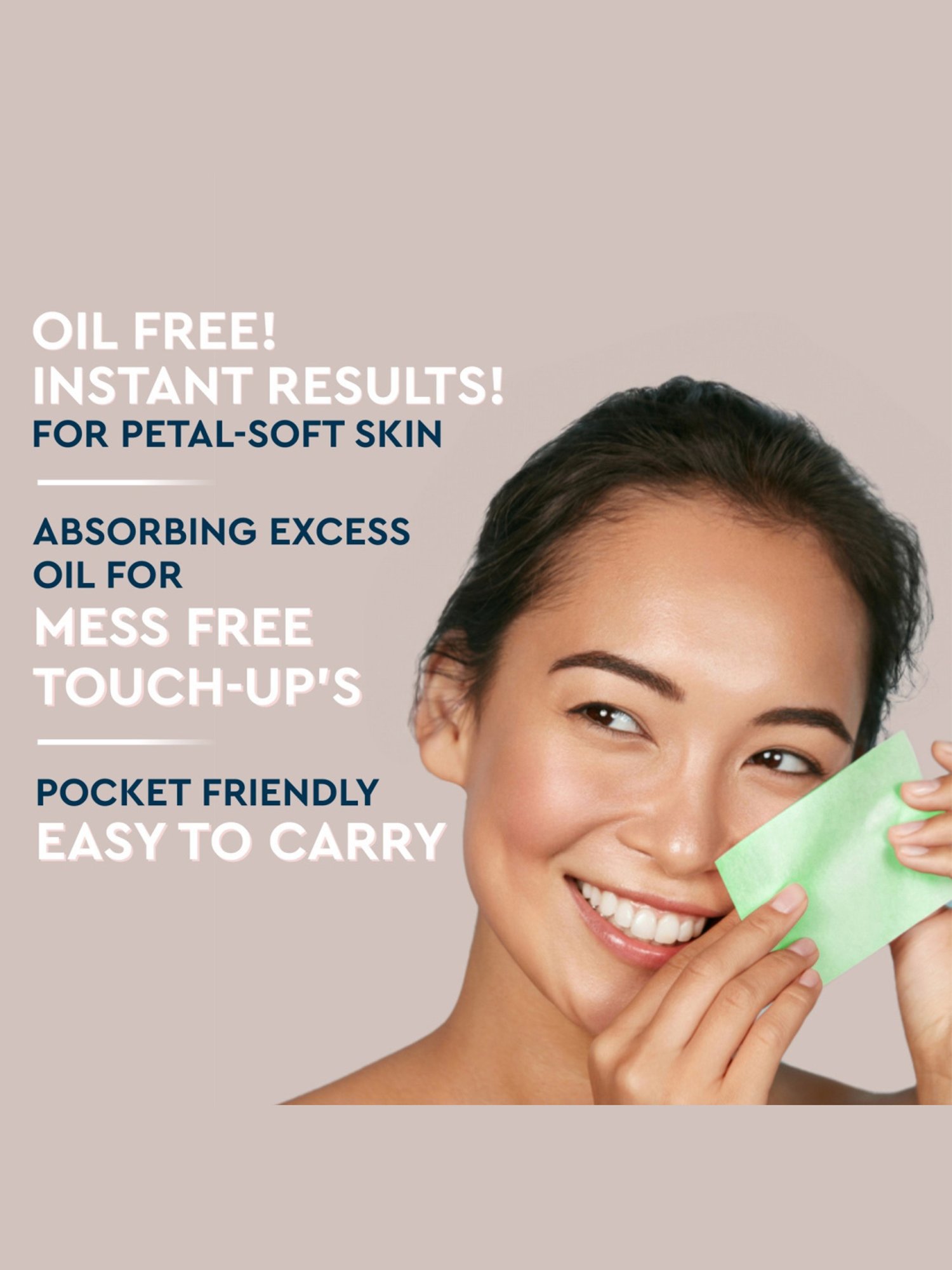 GUBB Oil Absorbing Sheets - 100 Pieces