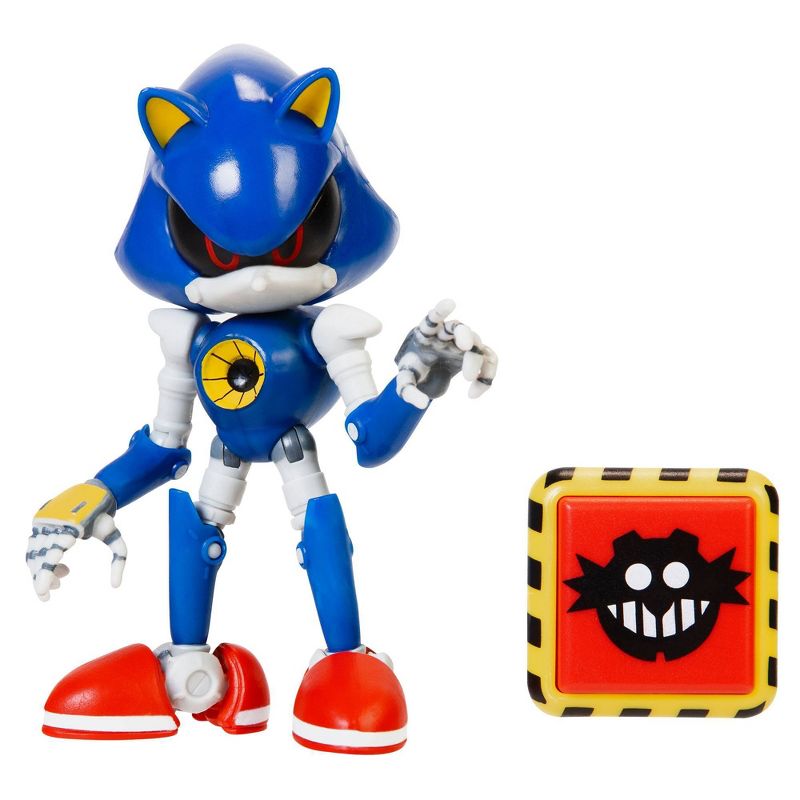 Sonic the Hedgehog 4" Modern Metal Sonic with Trap Spring Wave 2