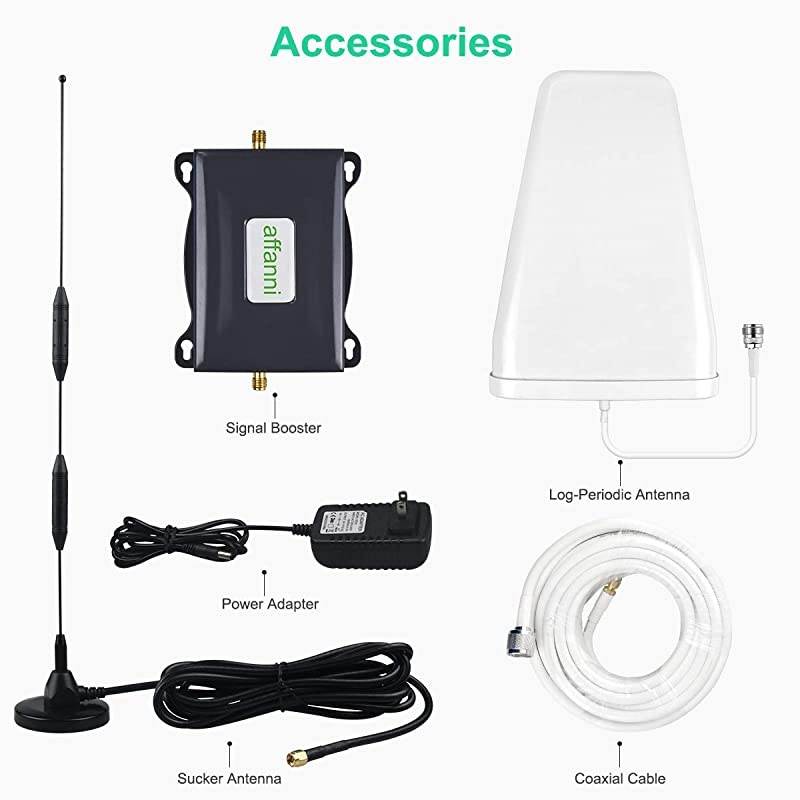 Cell Phone Signal Booster 4G LTE T-Mobile US Cellular Band12/17 FDD ATT Cell Signal Booster Cell Phone Booster ATT Signal Booster Amplifier Repeater Cell Extender Boost Voice+Data for Home