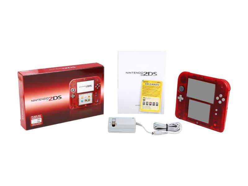 Nintendo Crystal Red 2DS