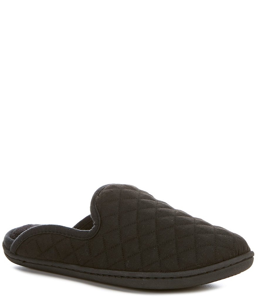 Cabernet Quilted Jersey Slippers