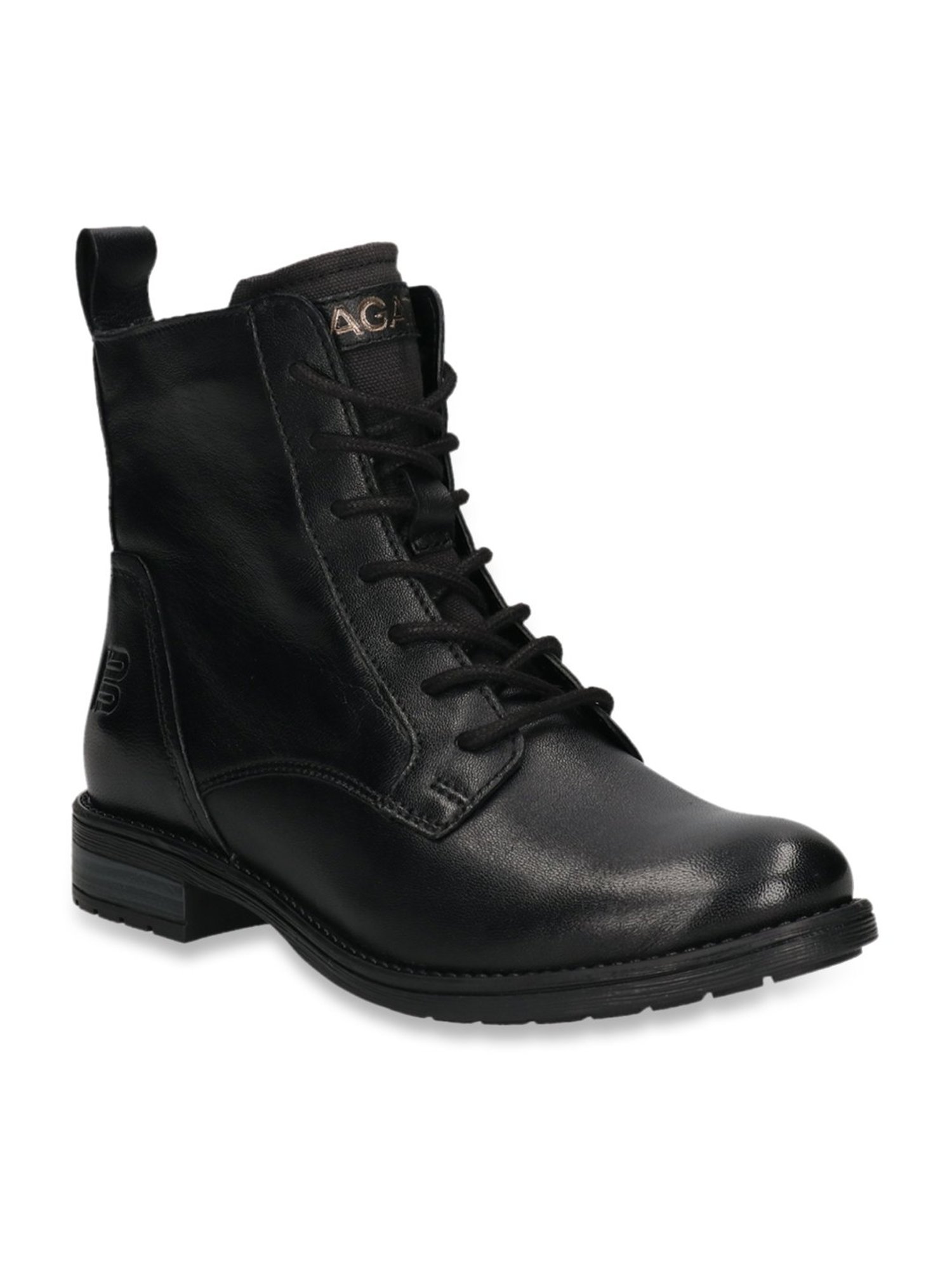 Bagatt Women's Ronja I Black Derby Boots