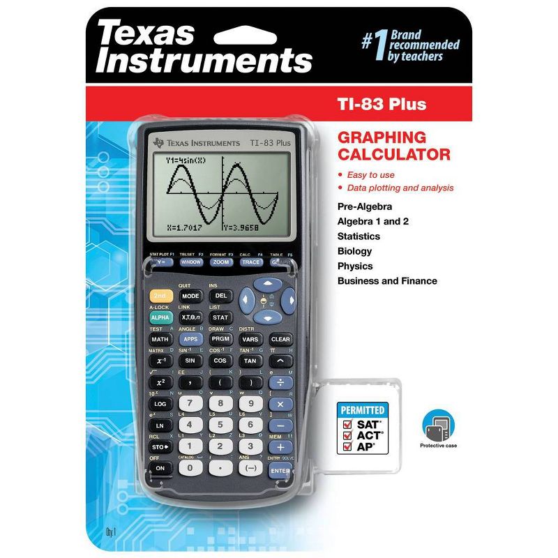 Texas Instruments 83 Plus Black Calculator
