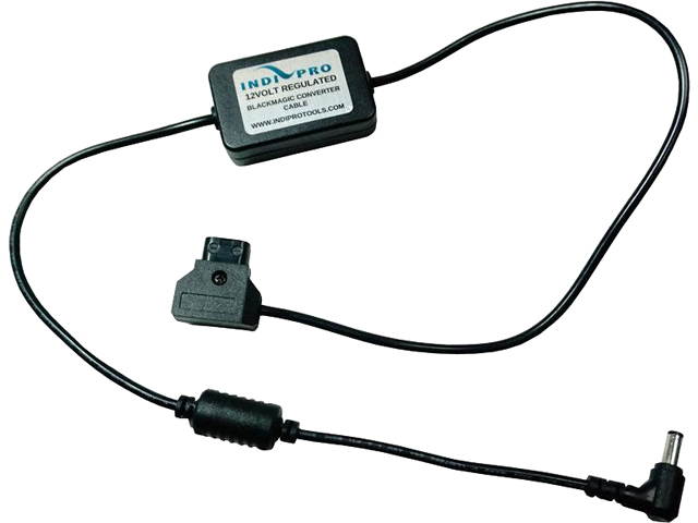 Indipro Power Converter D-Tap to Blackmagic Mini Converter Plug (24") PT12MAG
