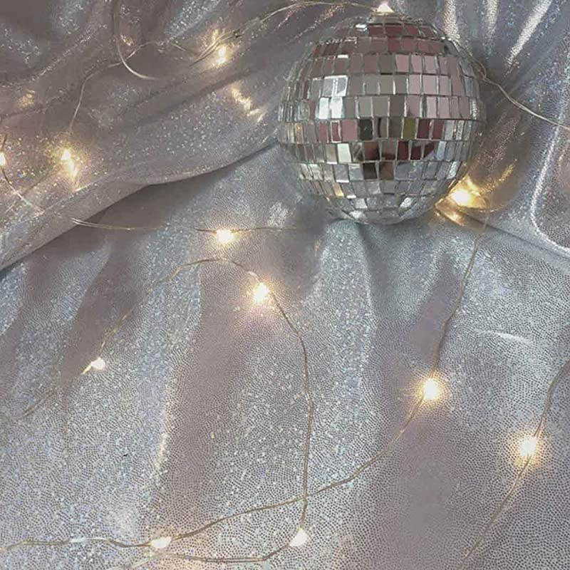 Smooth and Soft Background 5x7ft Light Silver Cloth Photography Backdrop Party Decoration YouTube Photo Props FUTJ002