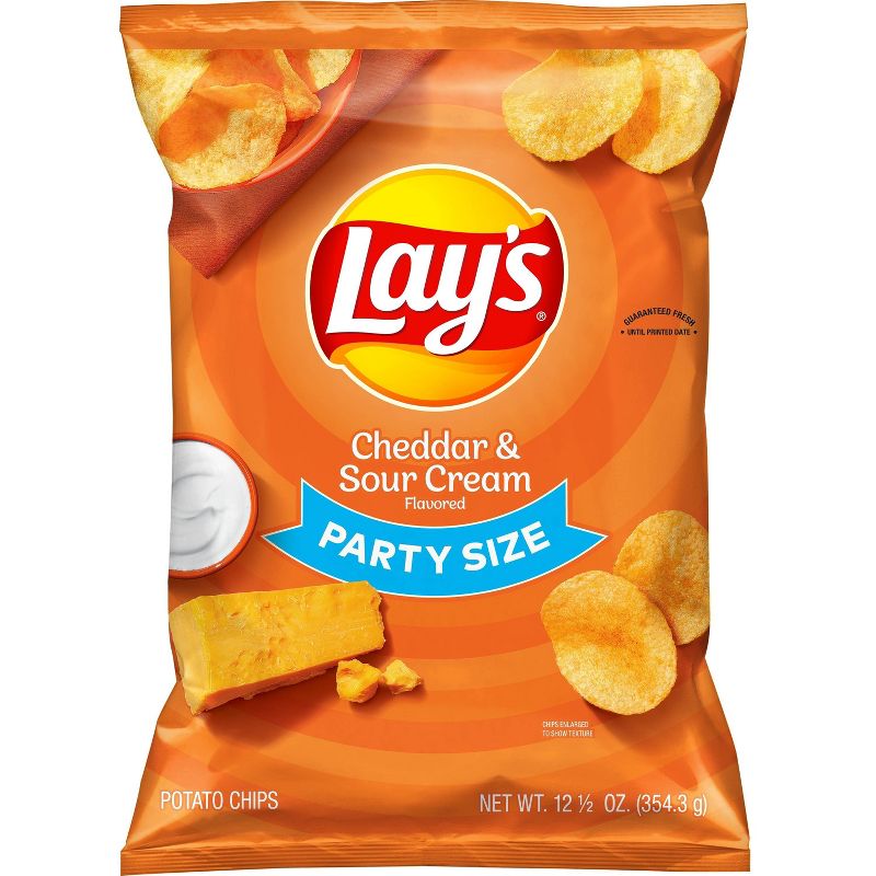 Lay's Cheddar & Sour Cream - 12.50oz