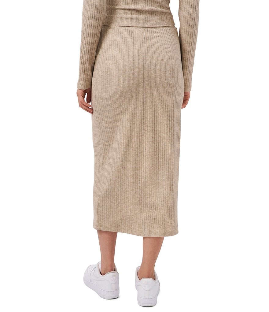 1. STATE Rib Knit Midi Coordinating Pencil Skirt