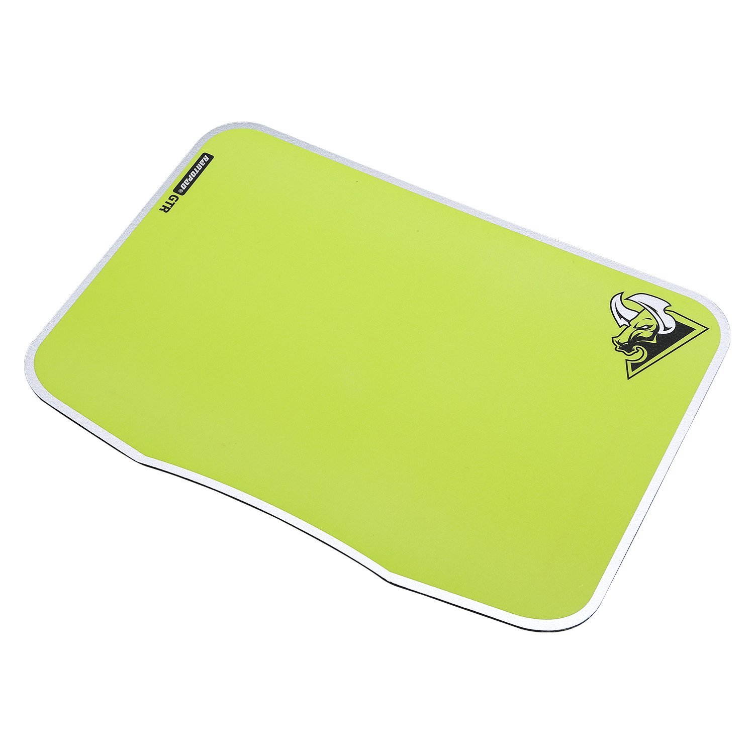 Rantopad GTR Plastic Gaming Mousepad - Anti-slip, Smooth & Durable Frosted Matte Carbon Resin Surface, Pro Gaming Essential, Made for Optical Mice, Large Size 13.8x9.5x0.09 in - Yellow