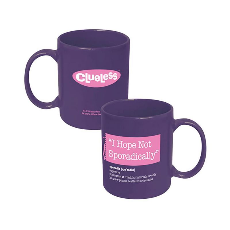 ICUP, Inc. Clueless "I Hope Not Sporadically" 11oz Ceramic Coffee Mug
