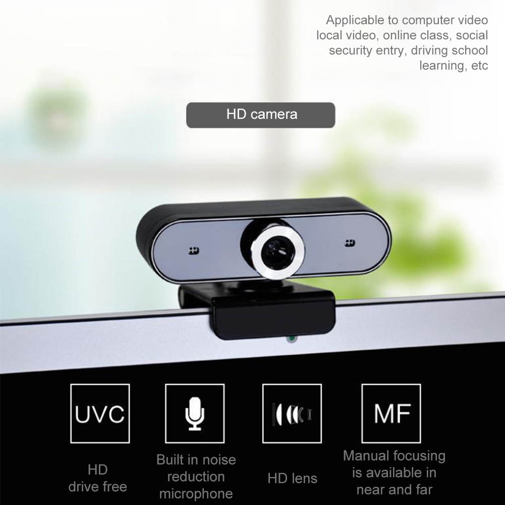 USB 2.0 HD Web Cam Camera Webcam with Microphone for Computer Laptop Desktop PC