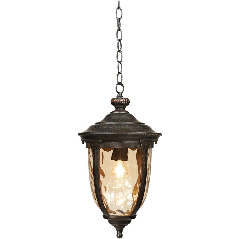 Bel Air Lighting Outdoor Hanging Pendant Black