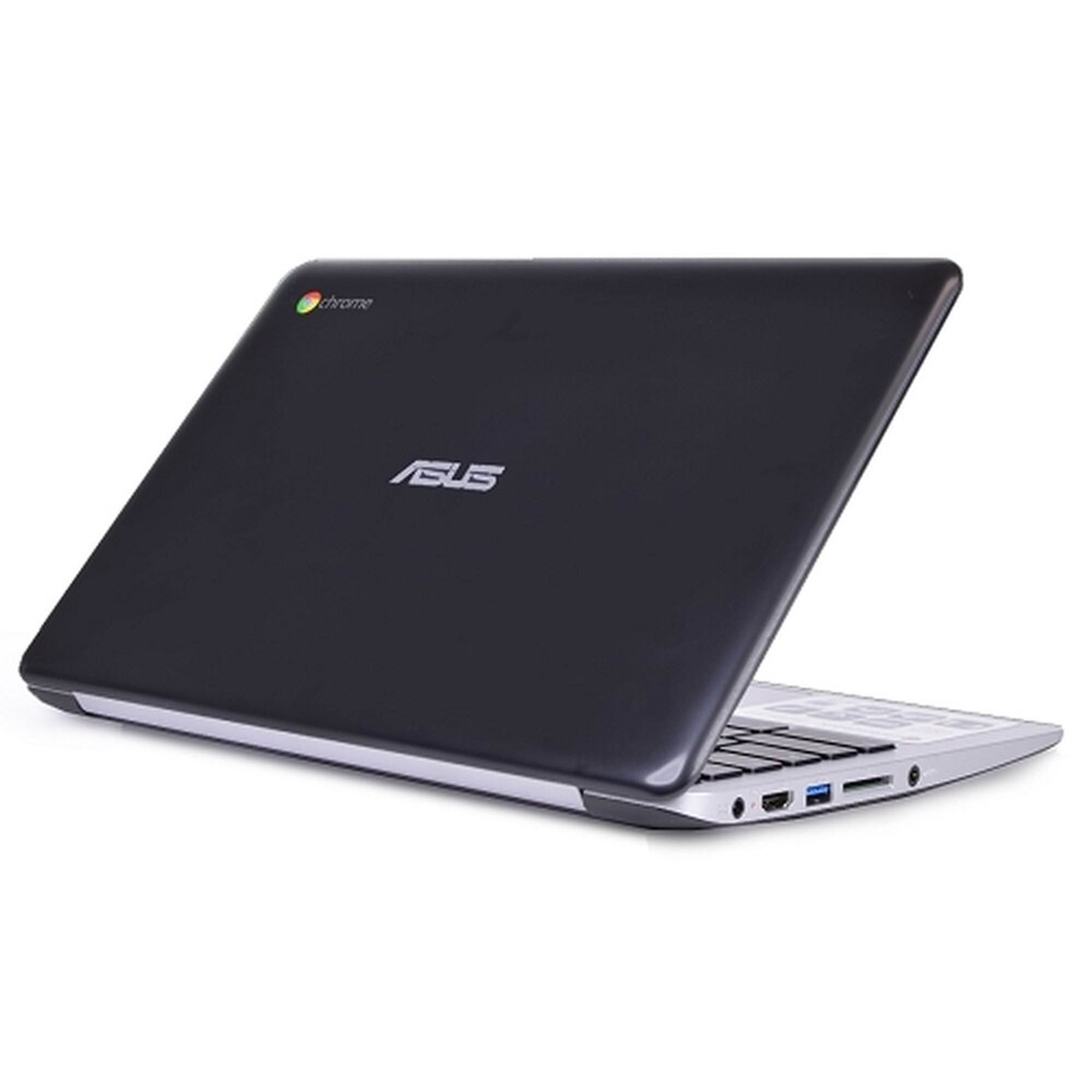 ASUS Chromebook C200MA-EDU, 2.16 GHz Intel Celeron, 2GB DDR3 RAM, 16GB SSD Hard Drive, Chrome, 11" Screen (Grade B)