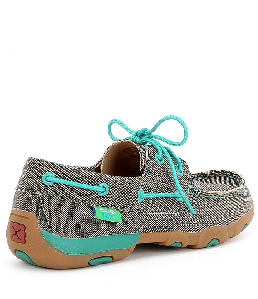 Twisted X Women's ecoTWX&reg; Recycled Boat Driving Mocs