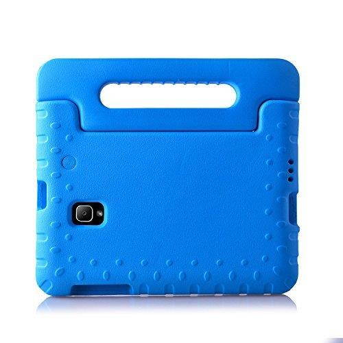 BMOUO Kids Case for Samsung Galaxy Tab A 8.0 2017 (SM-T385 /T380) - EVA Shockproof Light Weight Handle Stand Kids Case Cover for Samsung Galaxy Tab A 8-inch 2017 Release - Blue