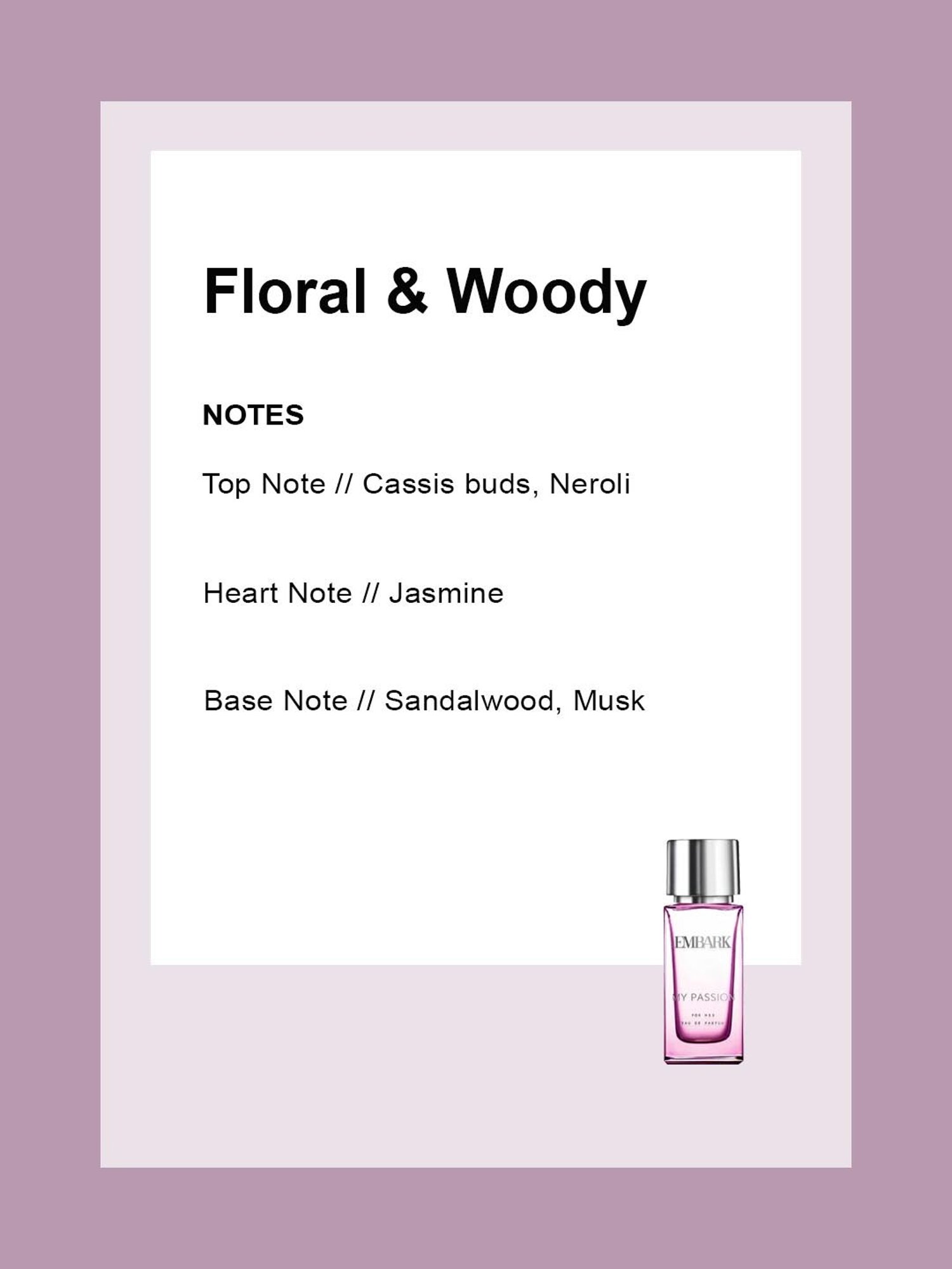 Embark My Passion Eau de Parfum for Women - 30 ml