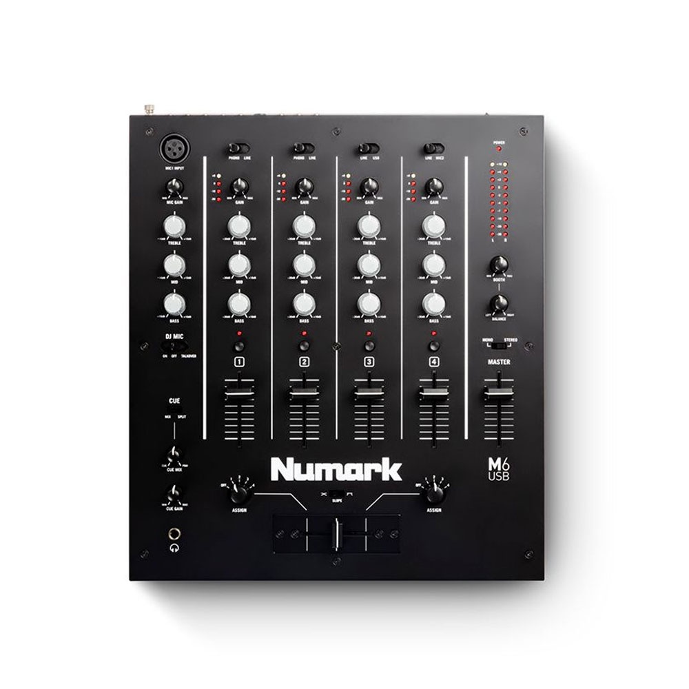 Numark M6 4-Channel USB DJ Mixer