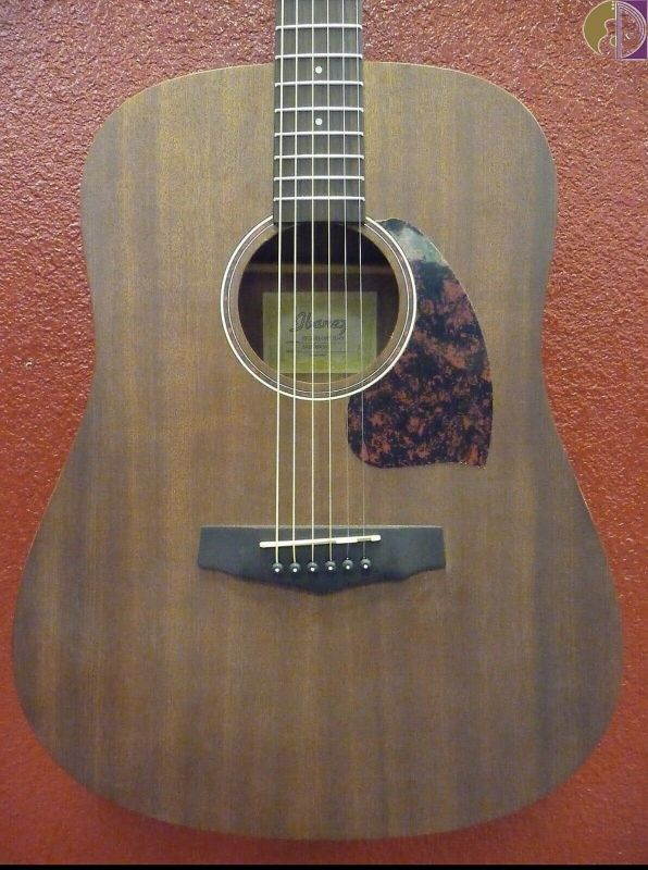 Ibanez PF12MHOPN Mahogany Dreadnought Acoustic Guitar, Open Pore Natural
