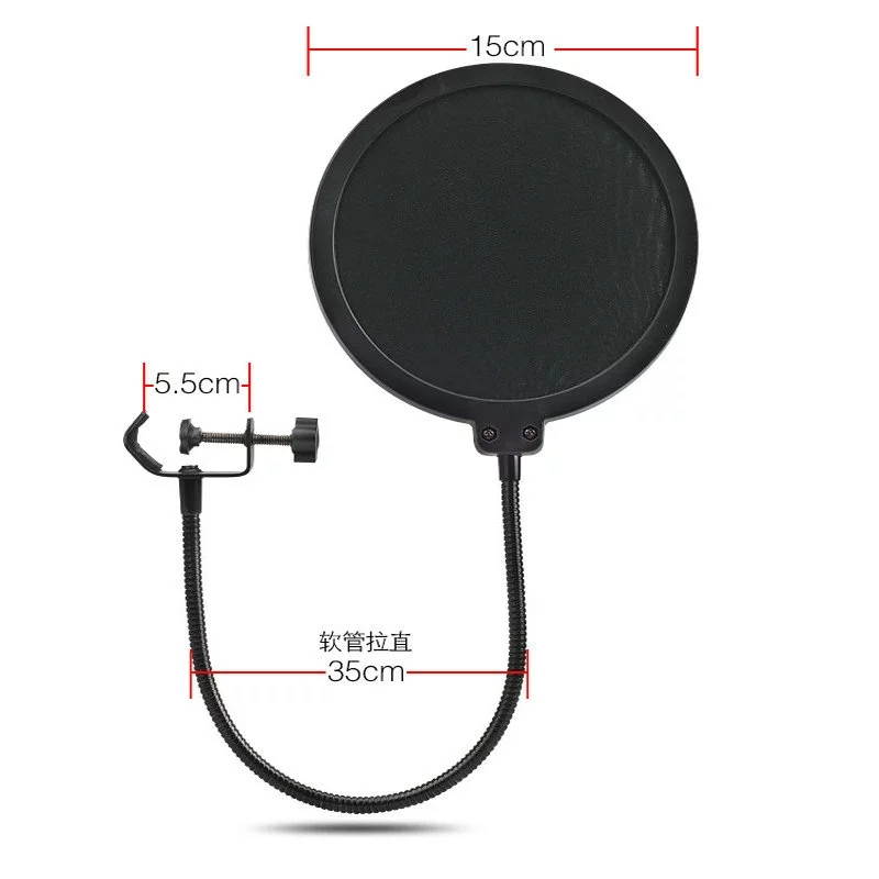 Professional Microphone Stand For Holder Arm Studio Professional Stand For Microphone Clip Mounting Extendable Recording Mic Sta