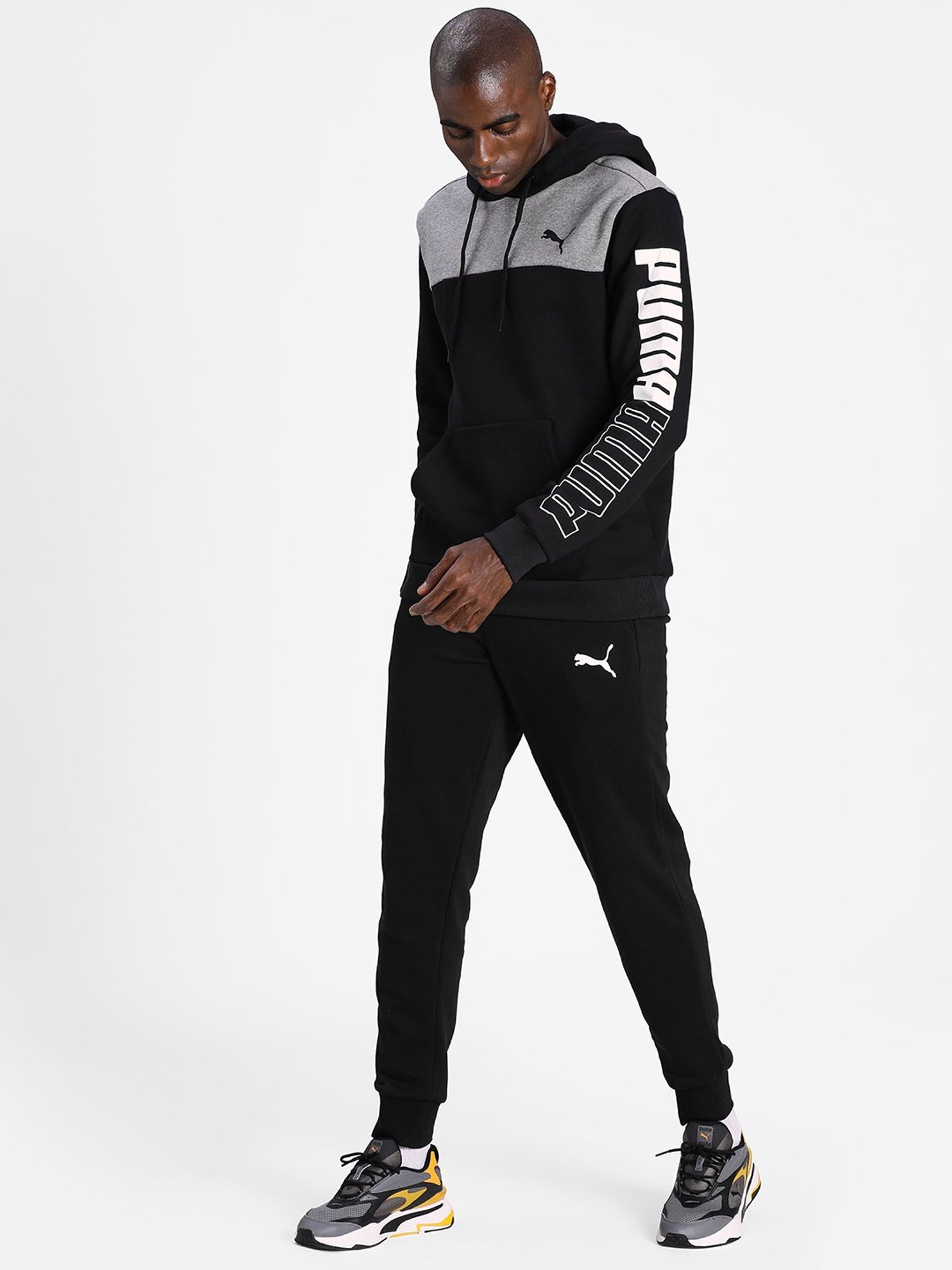 Basics Green Jogger Track Pant