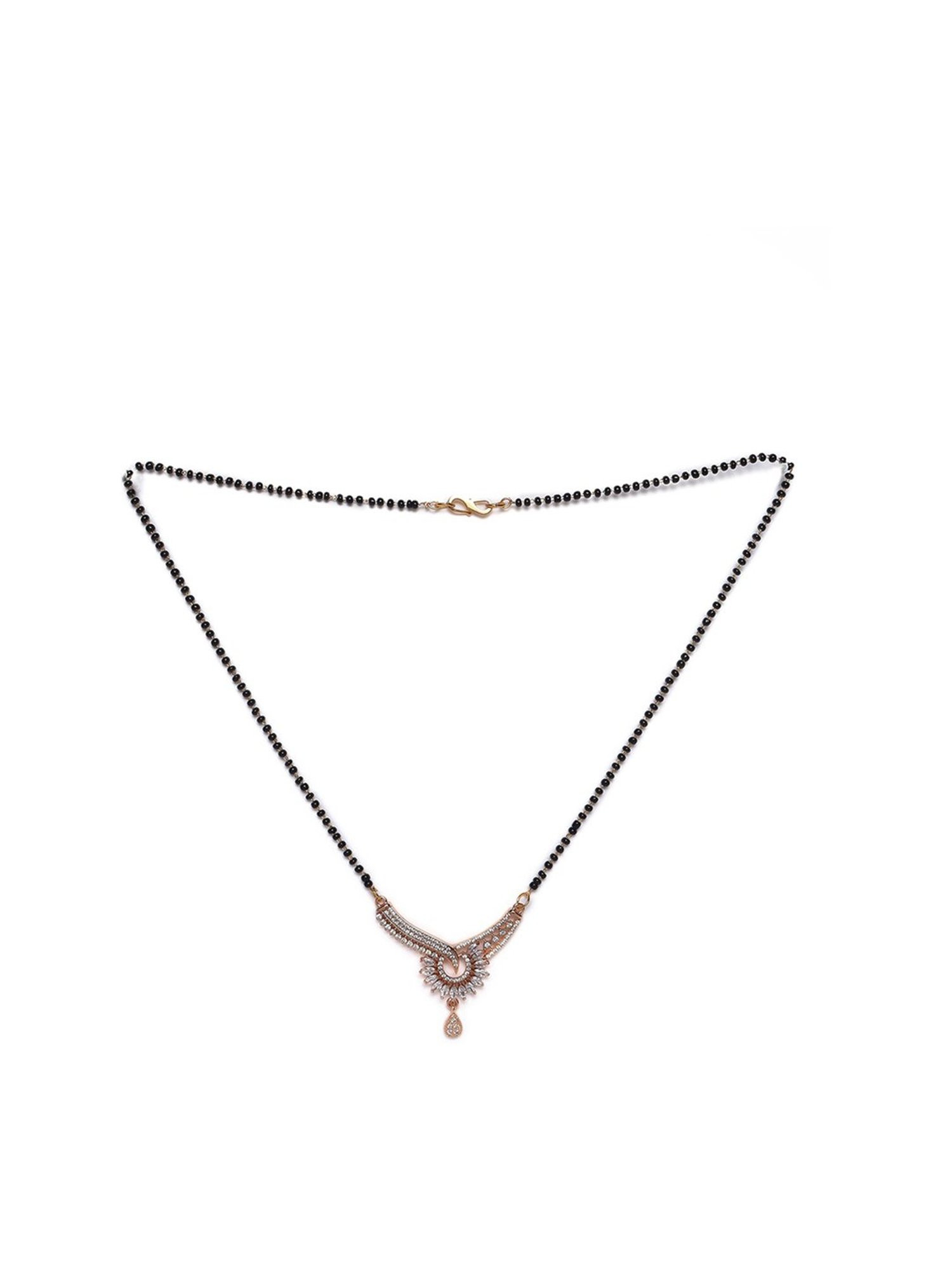Aatmana Black Mangalsutra for Women