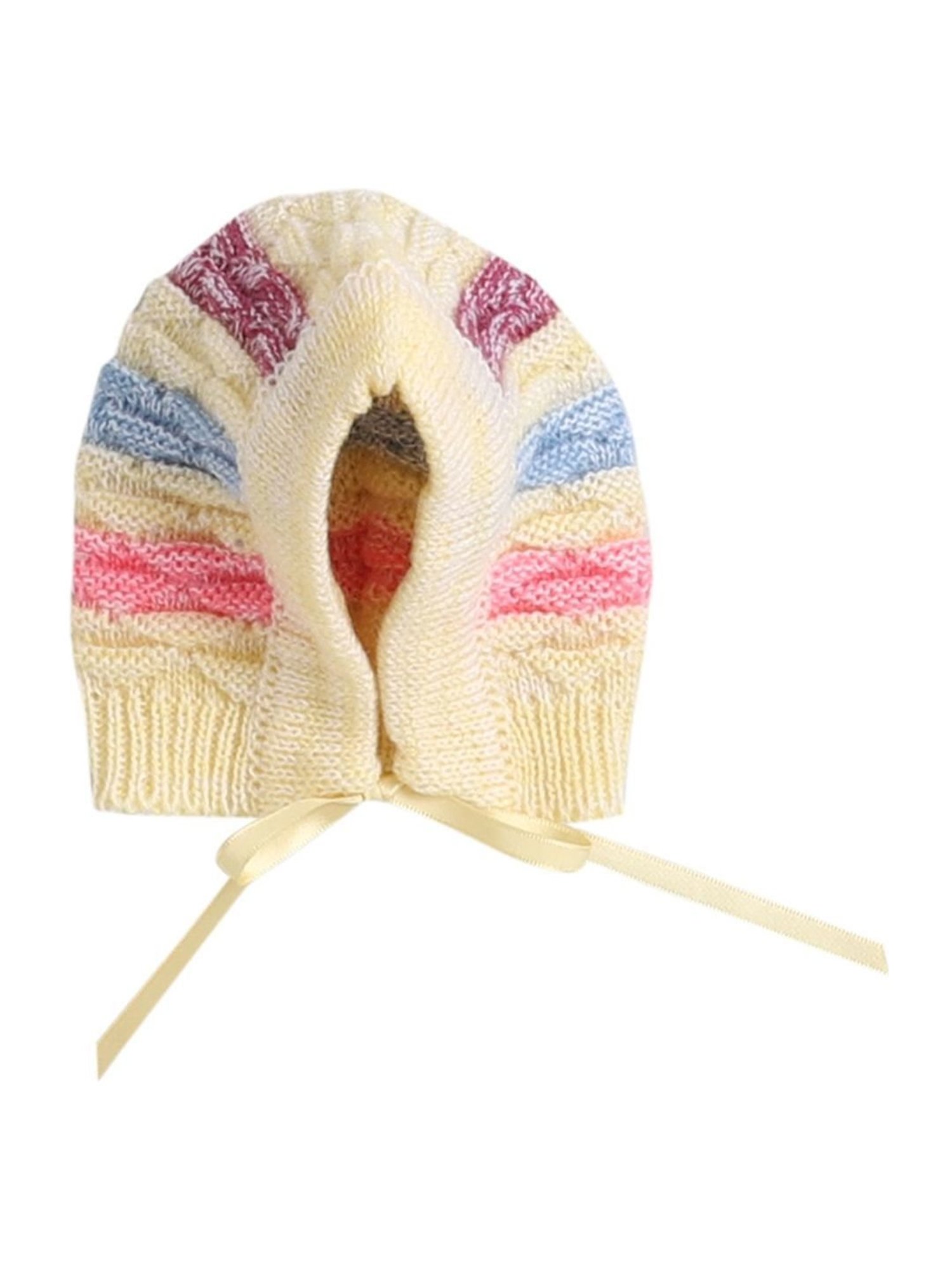 Pantaloons Baby Brown Cotton Printed Full Sleeves Sweater