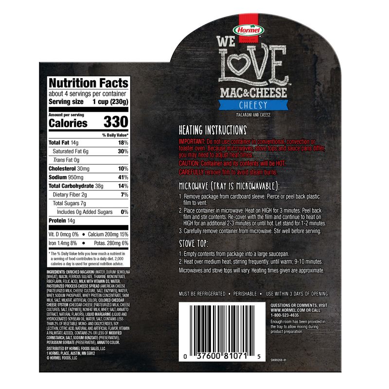 Hormel We Love Family Sized Mac & Cheese - 32oz