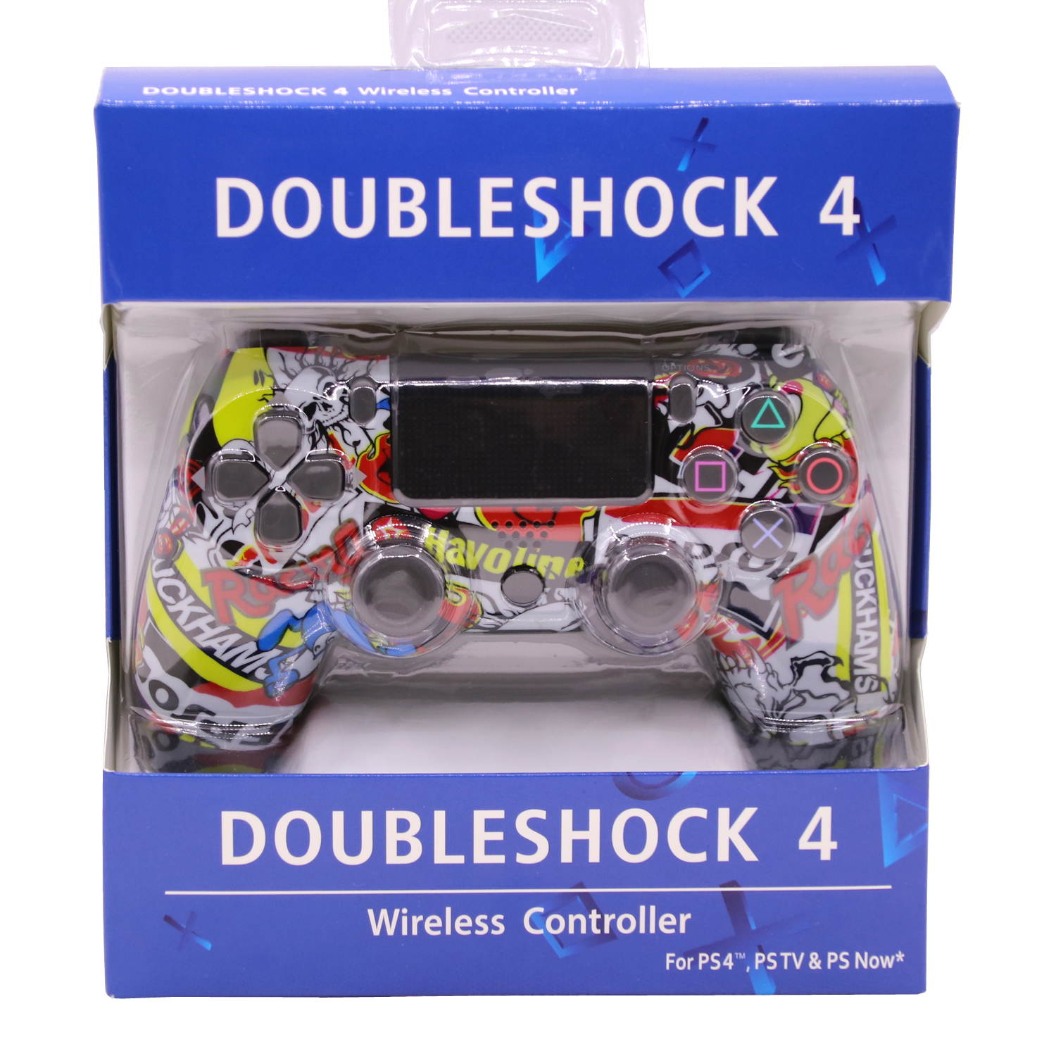 Compatible with PS4 Playstation wireless controller COMPLETE CONTROL Bluetooth 4.0