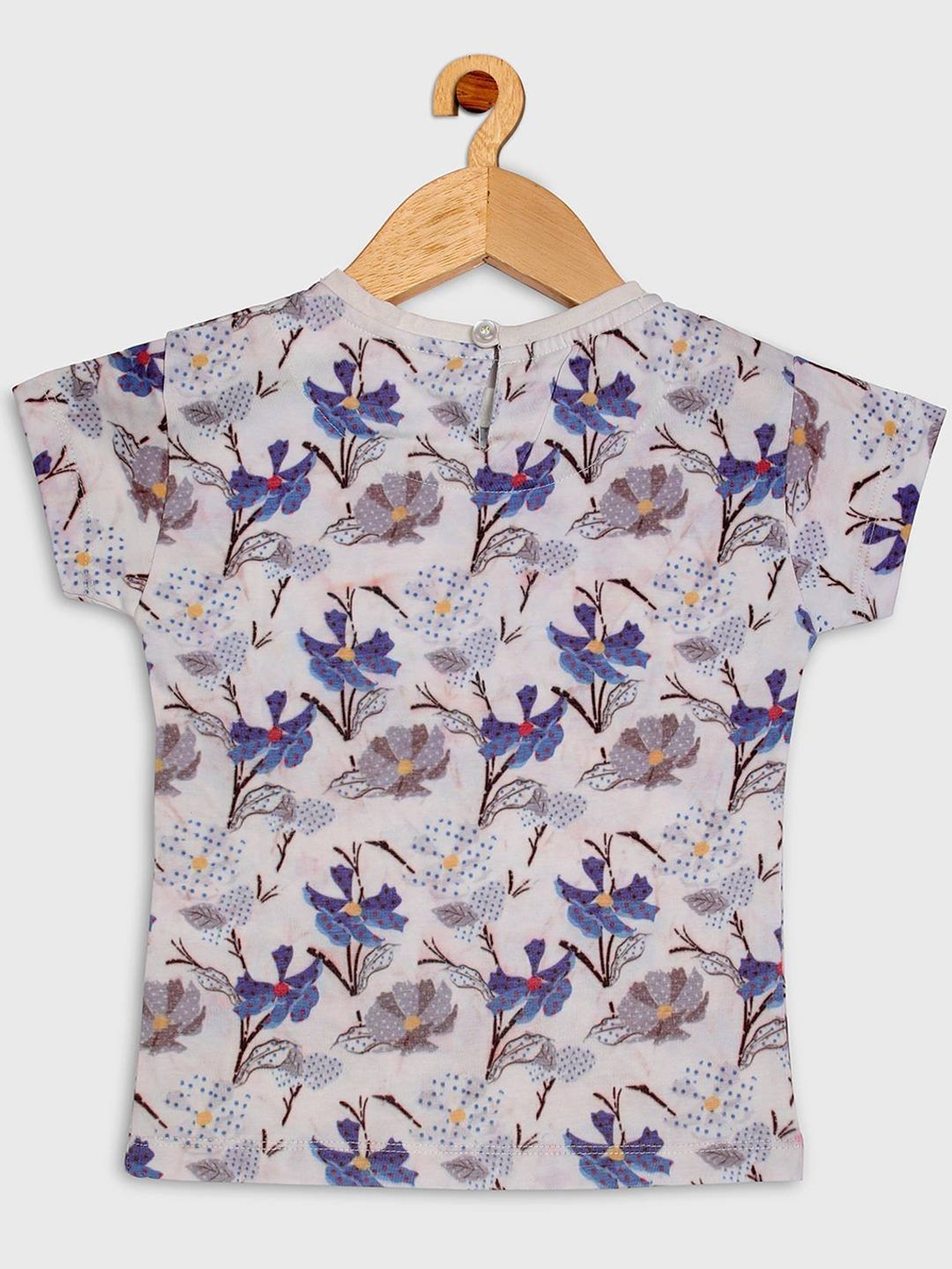 ZIAMA Kids Multicolor Printed Top