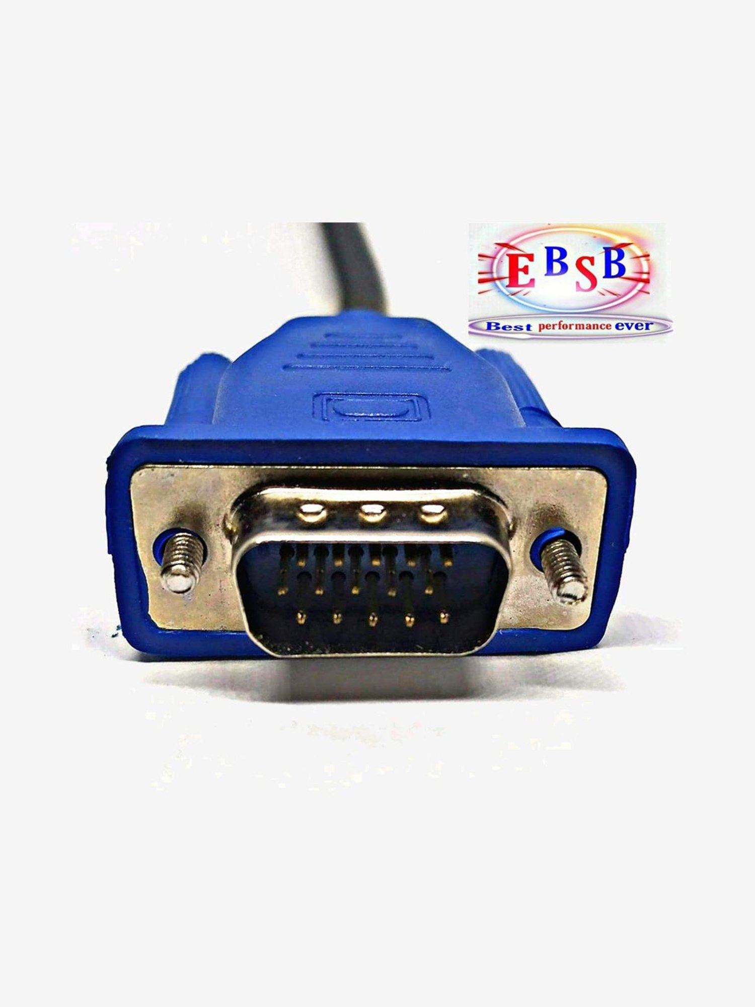 Ebsb Male To Male Vga Cable 1 Meter (Multicolor)