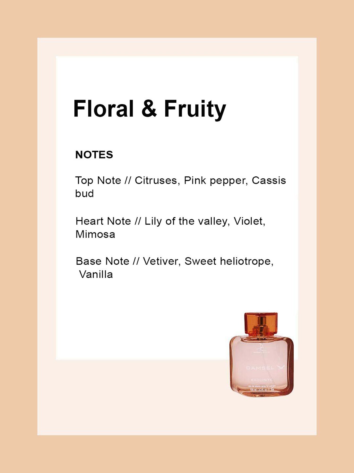 Dorall Collection Damsel Exquisite Eau de Toilette for Women - 100 ml