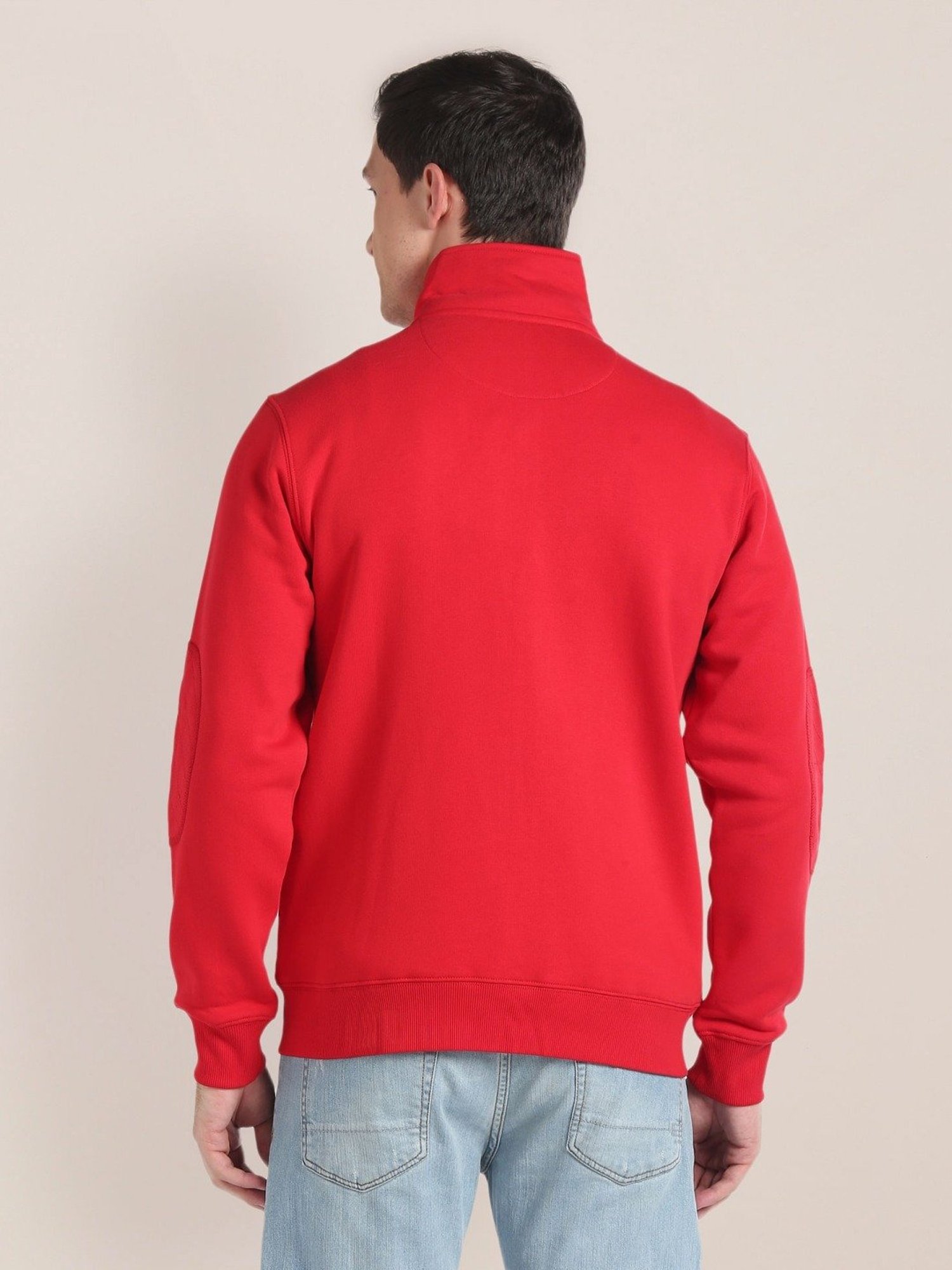 U.S. Polo Assn. Red Cotton Regular Fit Sweatshirt