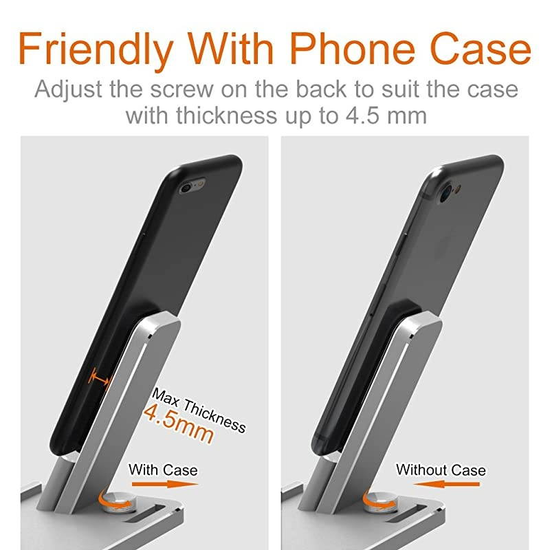 Watch Stand Compatible for Apple Phone Dock Stand Station Headphones Stand Headset Dock for Apple Watch Series 2/1 AirPods Phone Xs X Max XR 7 7plus 6s 6plus iPad (Silver)