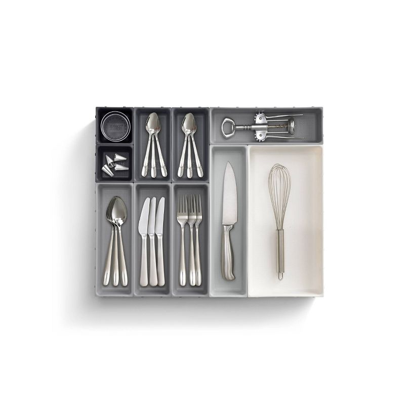 Joseph Joseph 10pc Box Drwarer Organizer Set - Gray