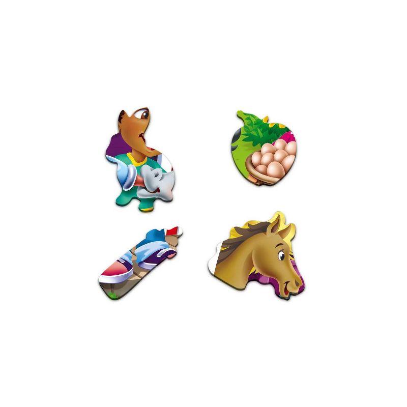 Springbok Larsen Farm Kid with Calf Children's Jigsaw Puzzle 15pc