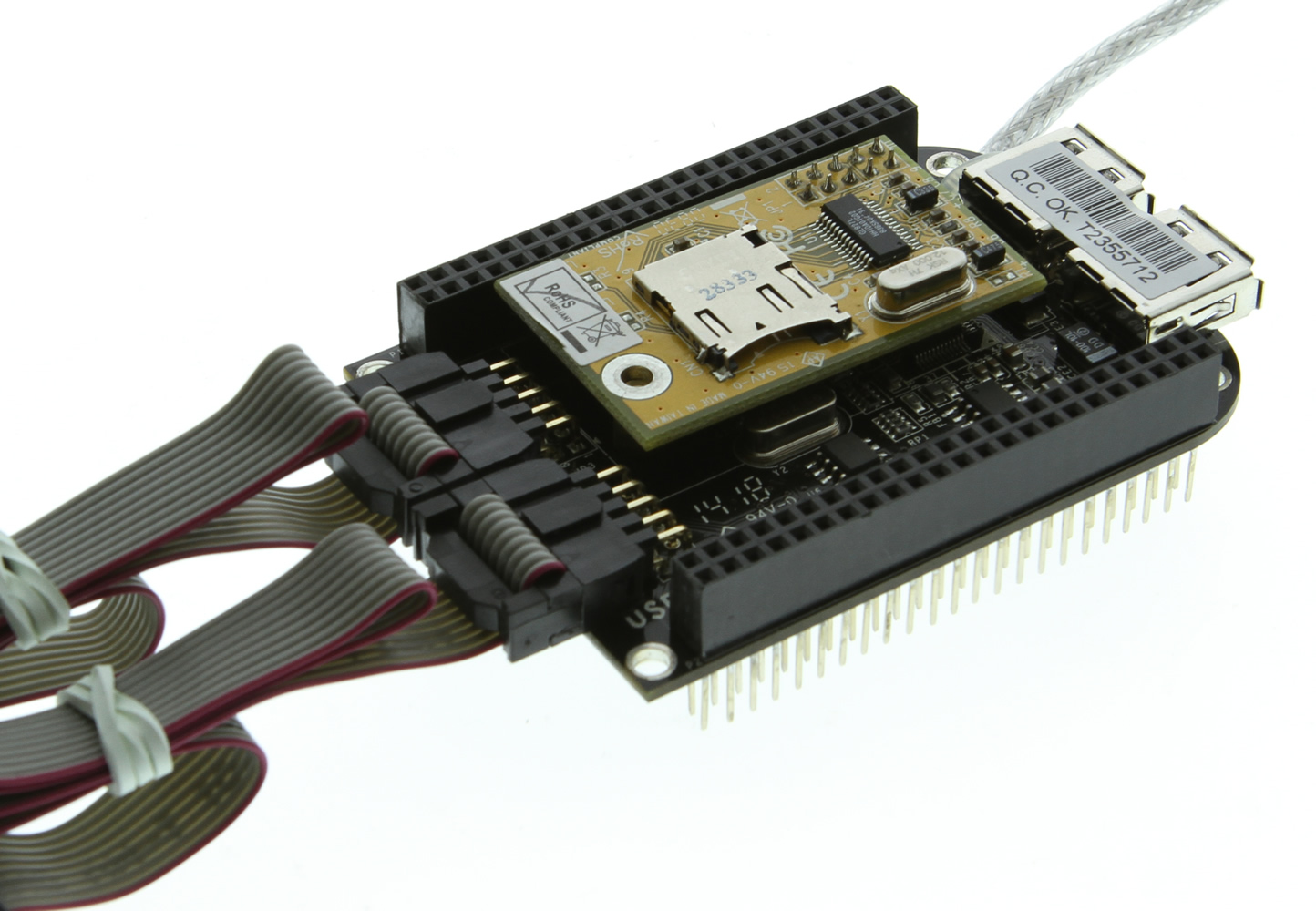 Coolgear BeagleBone Black USB Expansion RS232 Module Cape