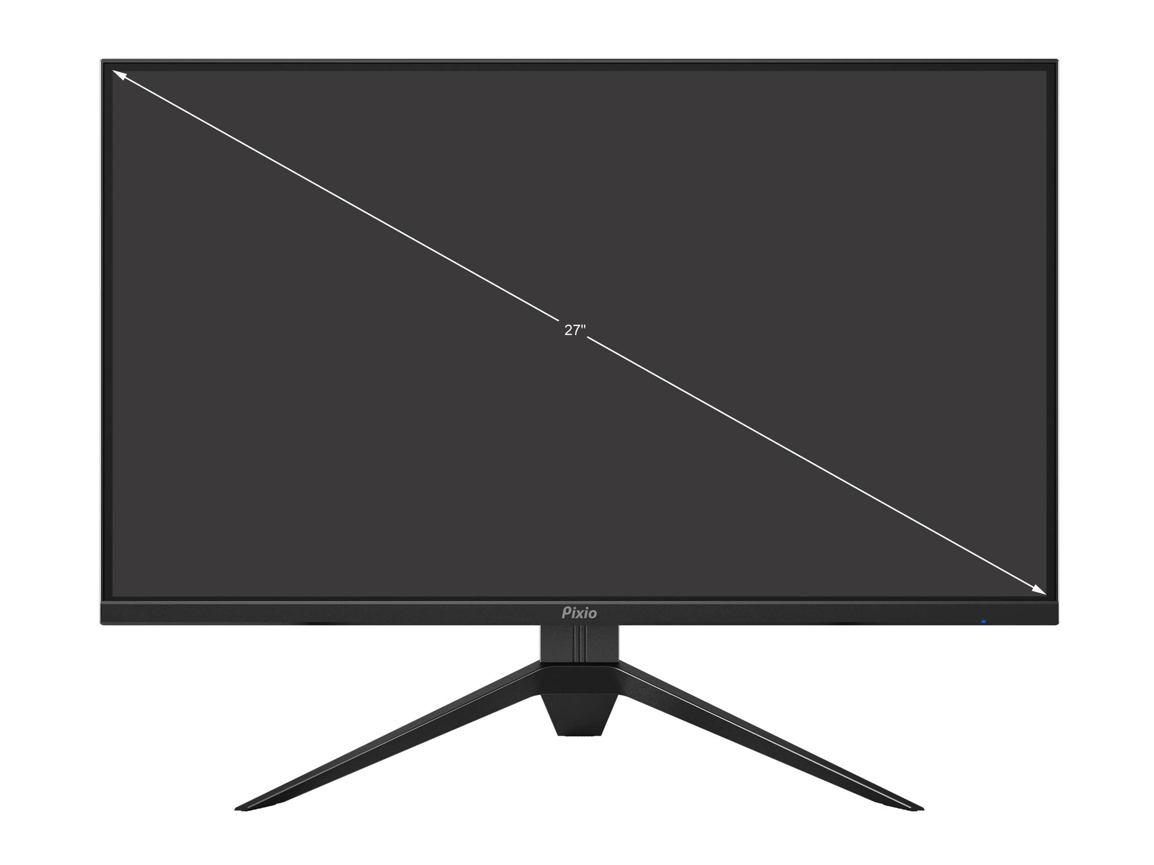 Pixio PX277 Prime 27 inch 165Hz IPS 1ms (MPRT) HDR WQHD 2560 x 1440 Wide Screen Display 1440p 165Hz Flat AMD Radeon FreeSync Premium Esports IPS Gaming Monitor