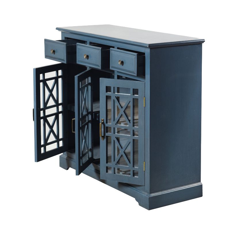 Archer Ridge Sideboard Dark Blue - StyleCraft