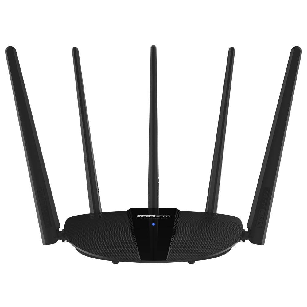 TOTOLINK A3100R Router Wave 2 Wifi Router Gigabit 1167 Mbps MU-MIMO 5 * 5dBi Fixed Antennas