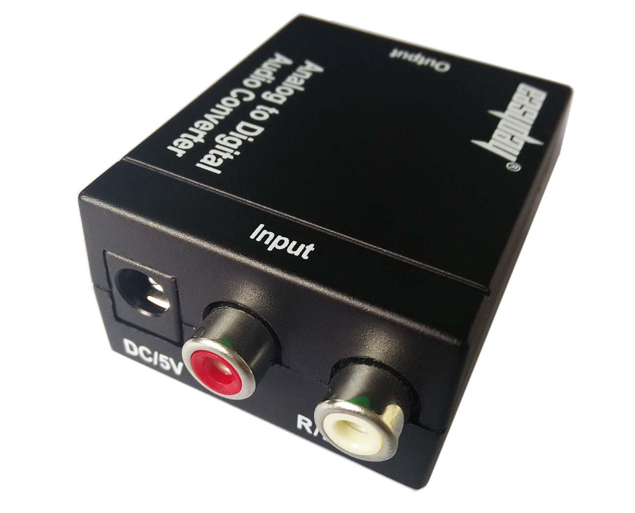 Analog L/R to Digital S/PDIF&TOSLink Analog to Digital Audio Converter Adapter